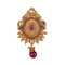 Golden Sari Brooch Indian Saree Lehenga Safety Pin Jewelry Gold Tone Kundan Jewelry Bollywood Safety Pin Indian Wedding Bridal Jewelry Gift for Her Mother’s Day Gift